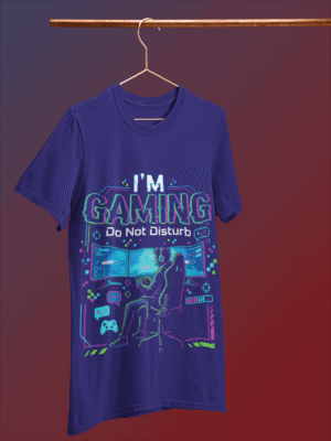 I’m Gaming-T-shirt Man Dark Blue