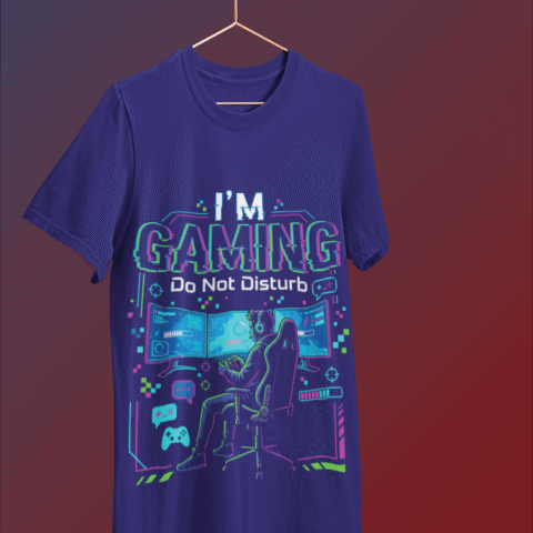 I’m Gaming-T-shirt Man Dark Blue