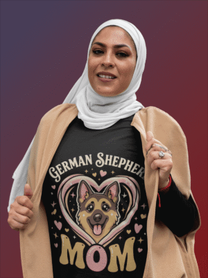 German Shepherd MOM Women t-shirt